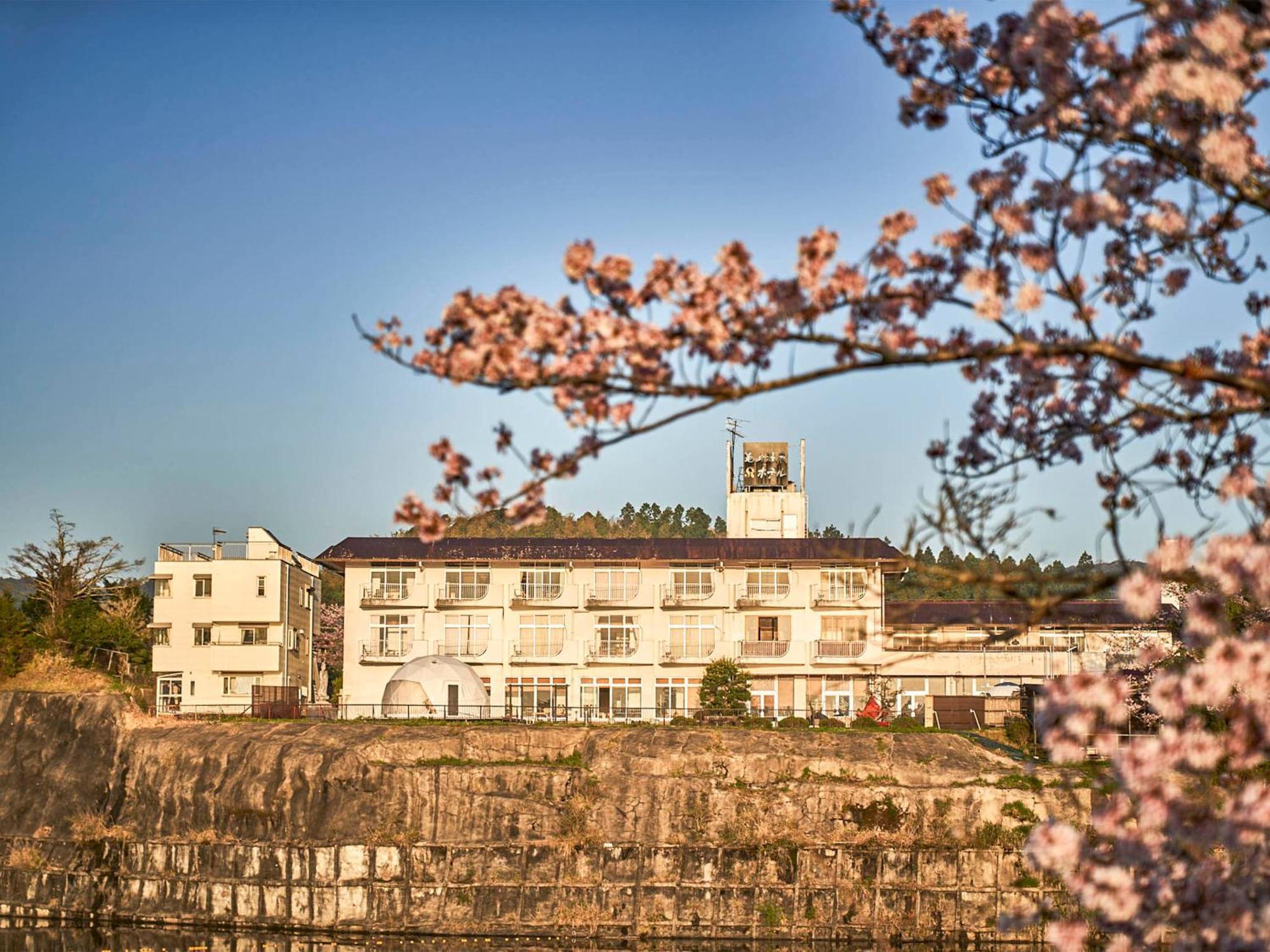 Kameyama Onsen Hotel Kimitsu Exteriör bild